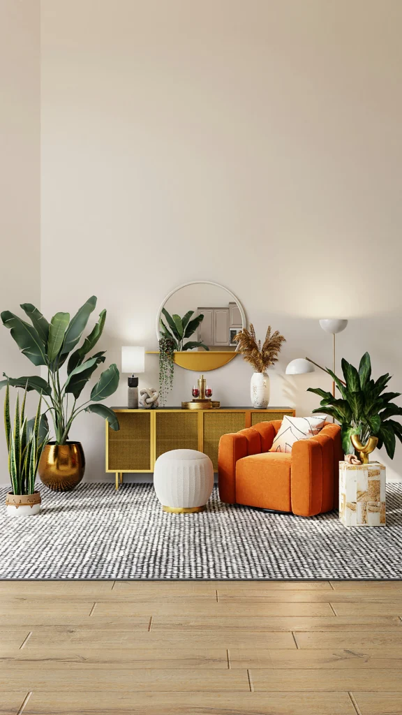 rug in living room