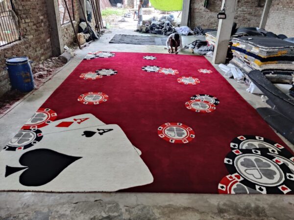 Casino carpet for casino floor