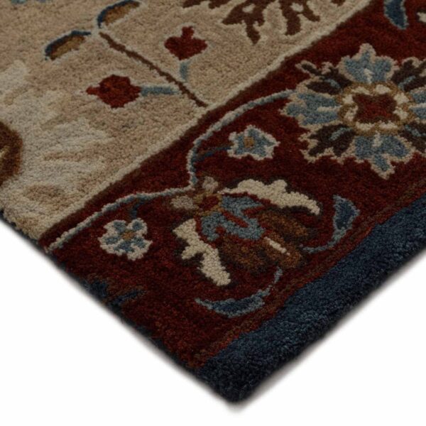 top multi floral rug